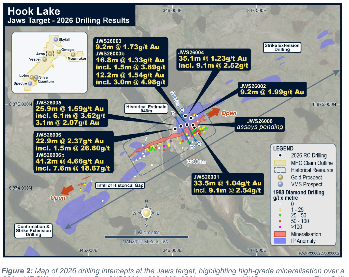 Manhattan Gold Extends Jaws With More Broad, High-Grade Intercepts